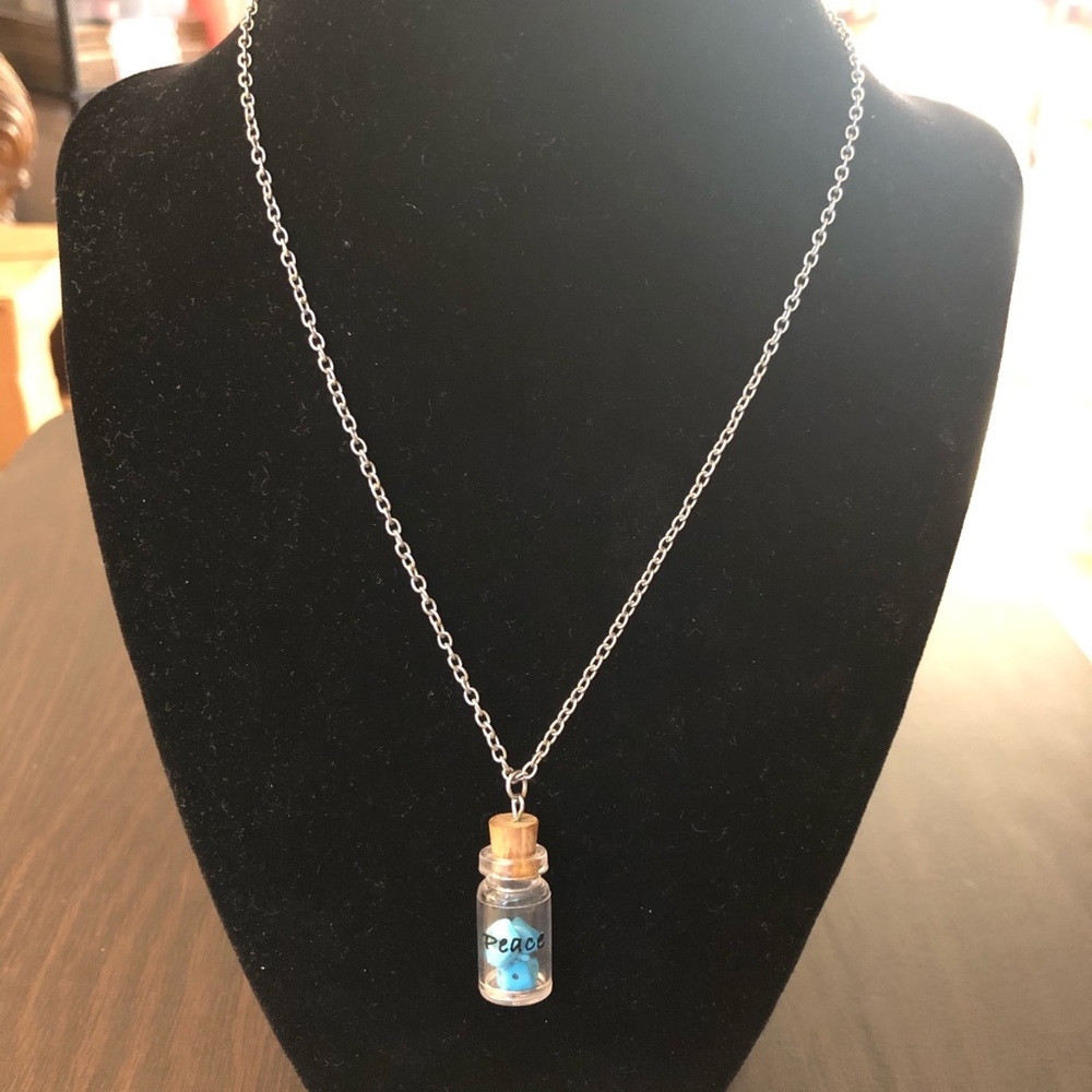 Handcrafted Peace Necklace